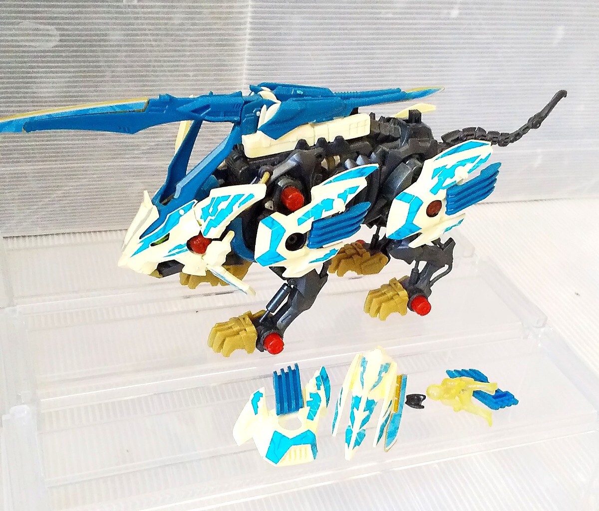 電池を入れたら歩きました タカラトミー ゾイドワイルド ワイルドライガー ZW01 フィギュア コレクション おもちゃ 当時物 ゾイド ジャンク
