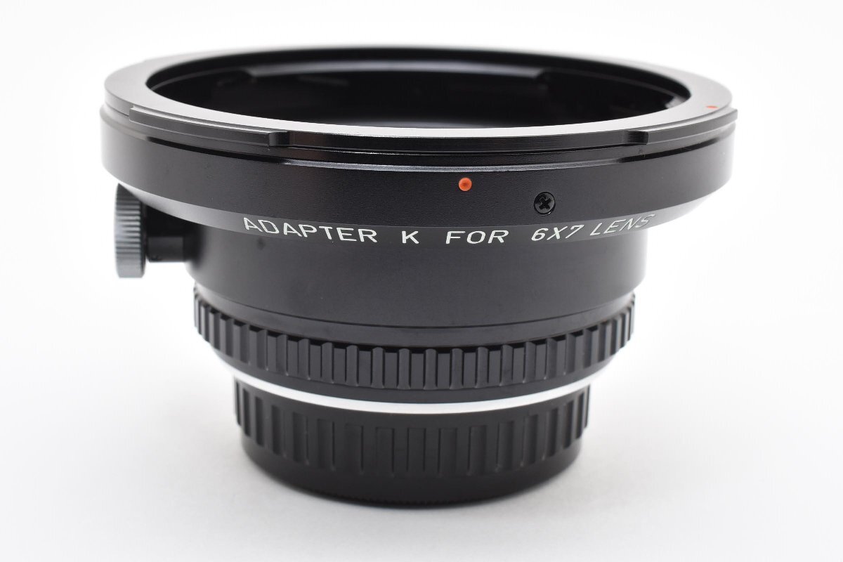 ◇◆ 極美品 アサヒ ペンタックス Asahi Pentax アダプター K 67 6x7 レンズ 用 Kマウント 動作確認済 バケペン 4454 ◆◇