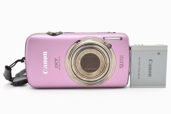 ★極上品★ キャノン CANON IXY DIGITAL 930 IS ピンク A04 ★電池★ #3420 #6250 #A23