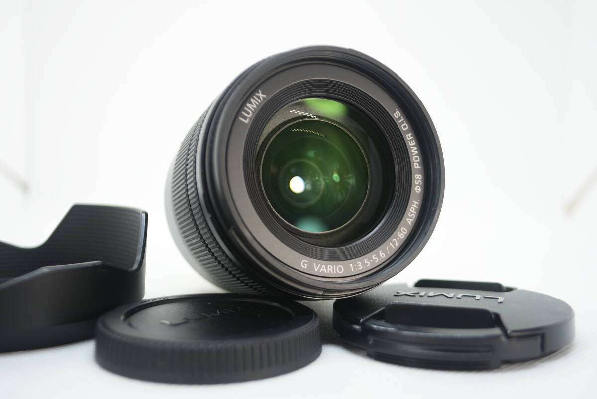 ★緊急特価品★Panasonic パナソニック LUMIX G VARIO 12-60mm f/3.5-5.6 ASPH. POWER. O.I.S. H-FS12060 #4435