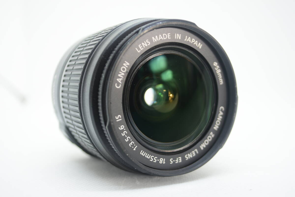 ★実用品★Canon キヤノン EF-S 18-55mm F3.5-5.6 IS　#4488