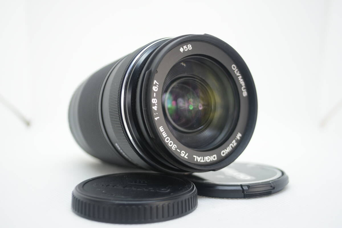 ★並品★OLYMPUS オリンパス M.ZUIKO DIGITAL ED 75-300mm F4.8-6.7 II #4499