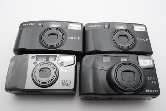 ★4個まとめ★ PENTAX ESPIO P 115 115M ペンタックス エスピオ フィルムカメラ 動作未確認 1円スタート