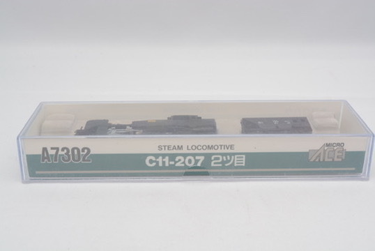 ★1円スタート★ MICRO ACE A7302 C11-207 2ツ目 STEAM LOCOMOTIVE 蒸気機関車 マイクロエース 鉄道模型 Nゲージ 有井製作所 動作未確認