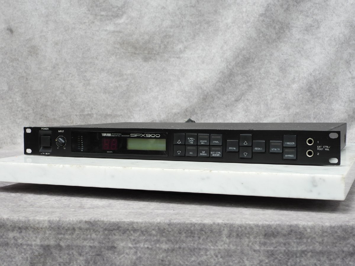 【C】 YAMAHA SPX900 マルチエフェクトプロセッサー ヤマハ 3208120