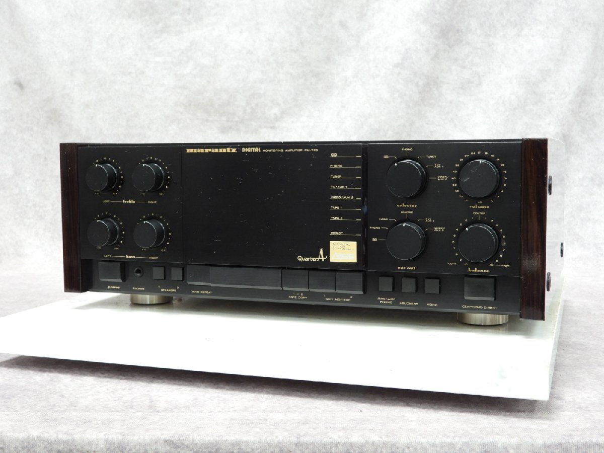 【J】 Marantz PM-74D プリメインアンプ マランツ 3208103