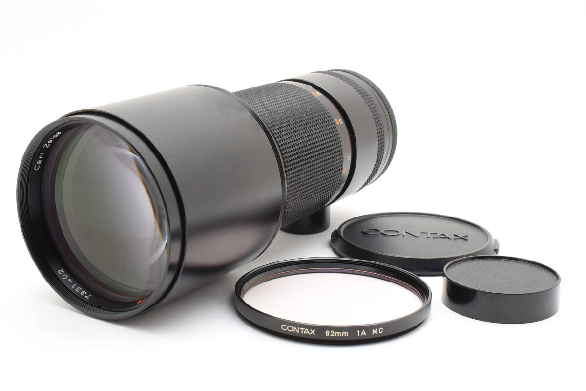 ★美品★ CONTAX Carl Zeiss Tele-Tessar 300mm F4 T* MMJ コンタックス レンズ キレイ 完動 ◆519
