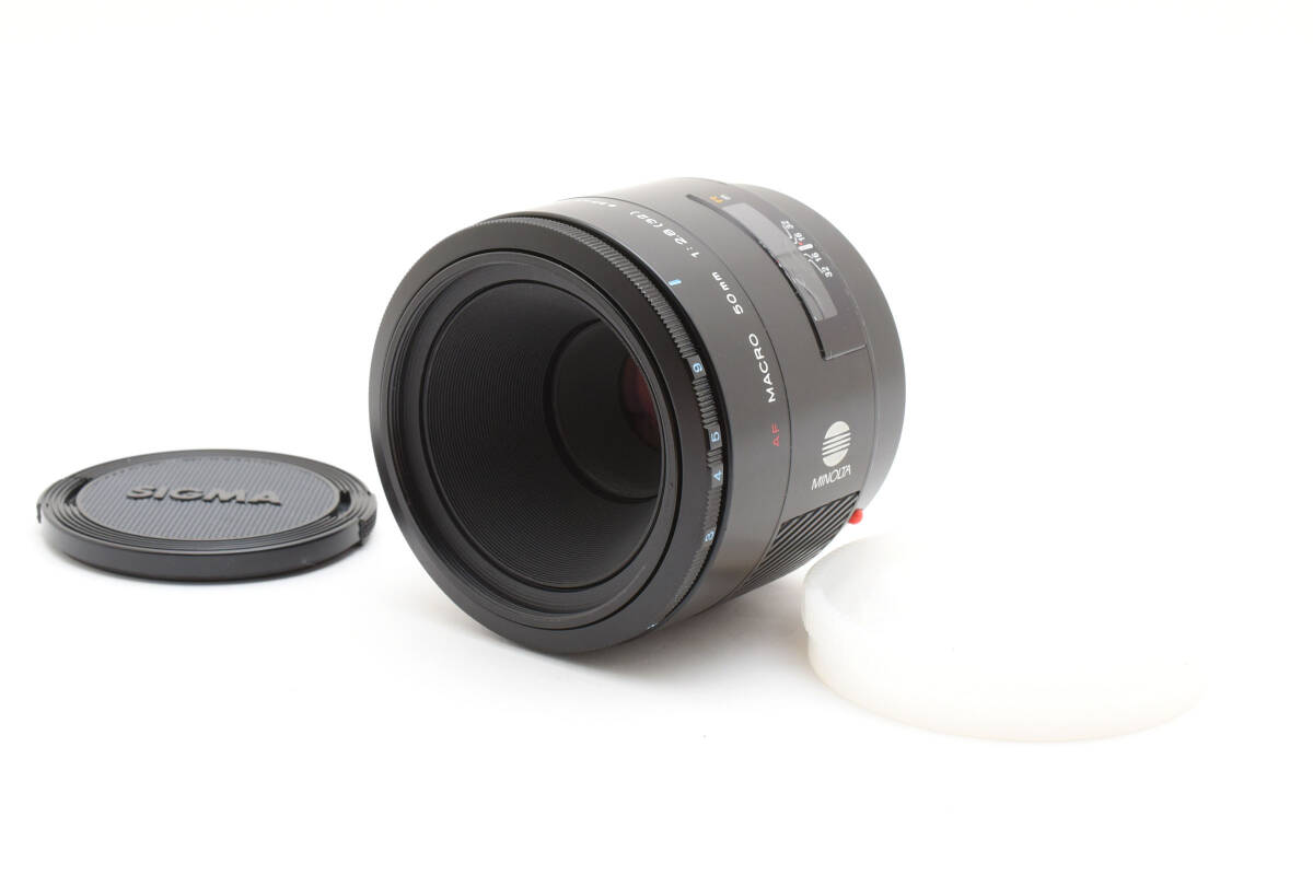 ★美品★ MINOLTA AF MACRO 50mm F2.8 (32) ミノルタ レンズ 完動 ◆645