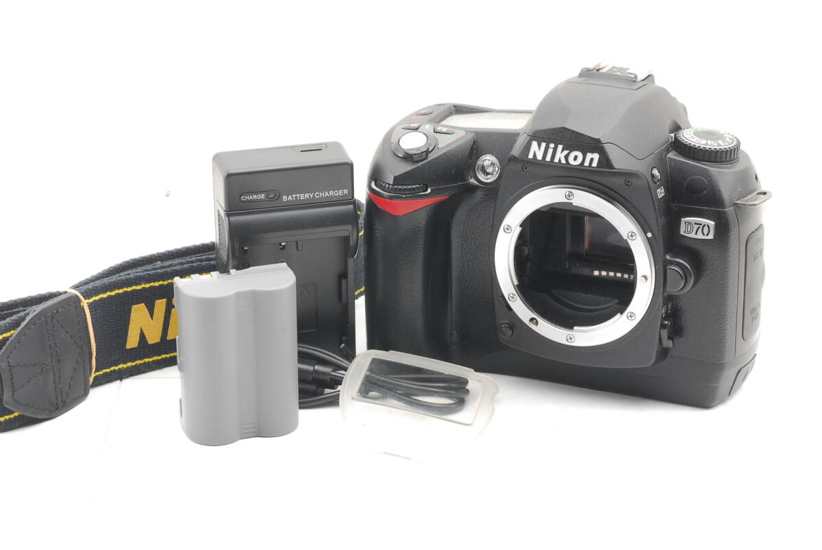 ★美品★ Nikon D70 Body ニコン ボディ 完動 ☆付属品新品☆ ◆802
