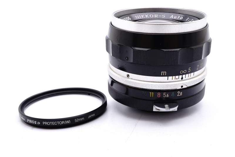 ★美品★ Nikon NIKKOR-S Auto 38mm F2.8 Nippon Kogaku Lens ニコン レンズ 完動 ◆713