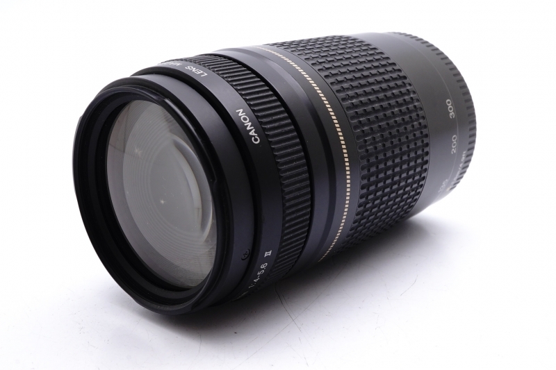 ★☆★ Canon EF 75-300mm F4-5.6 Ⅱ USM Lens キヤノン レンズ 完動 ◆791