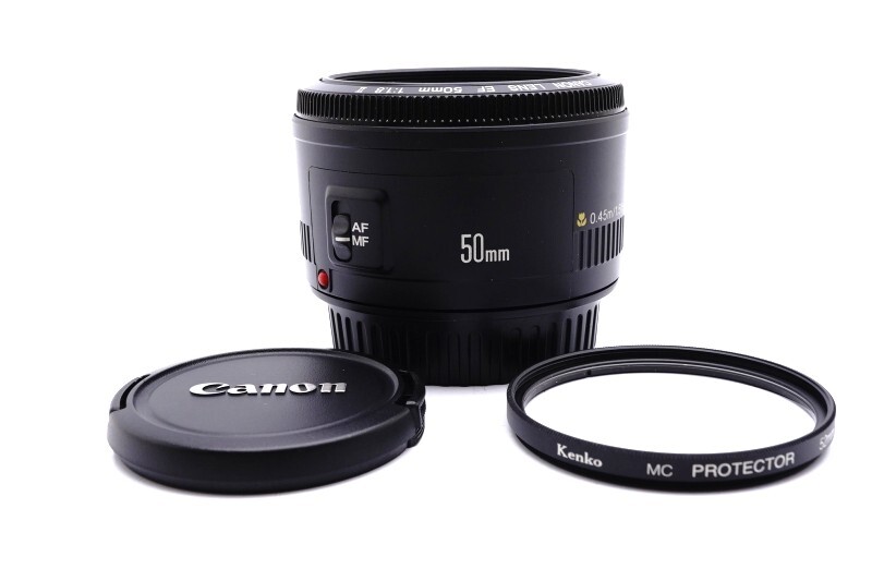 ★美品★ Canon EF 50mm F1.8 Ⅱ Lens キヤノン レンズ 完動 キレイ ◆767