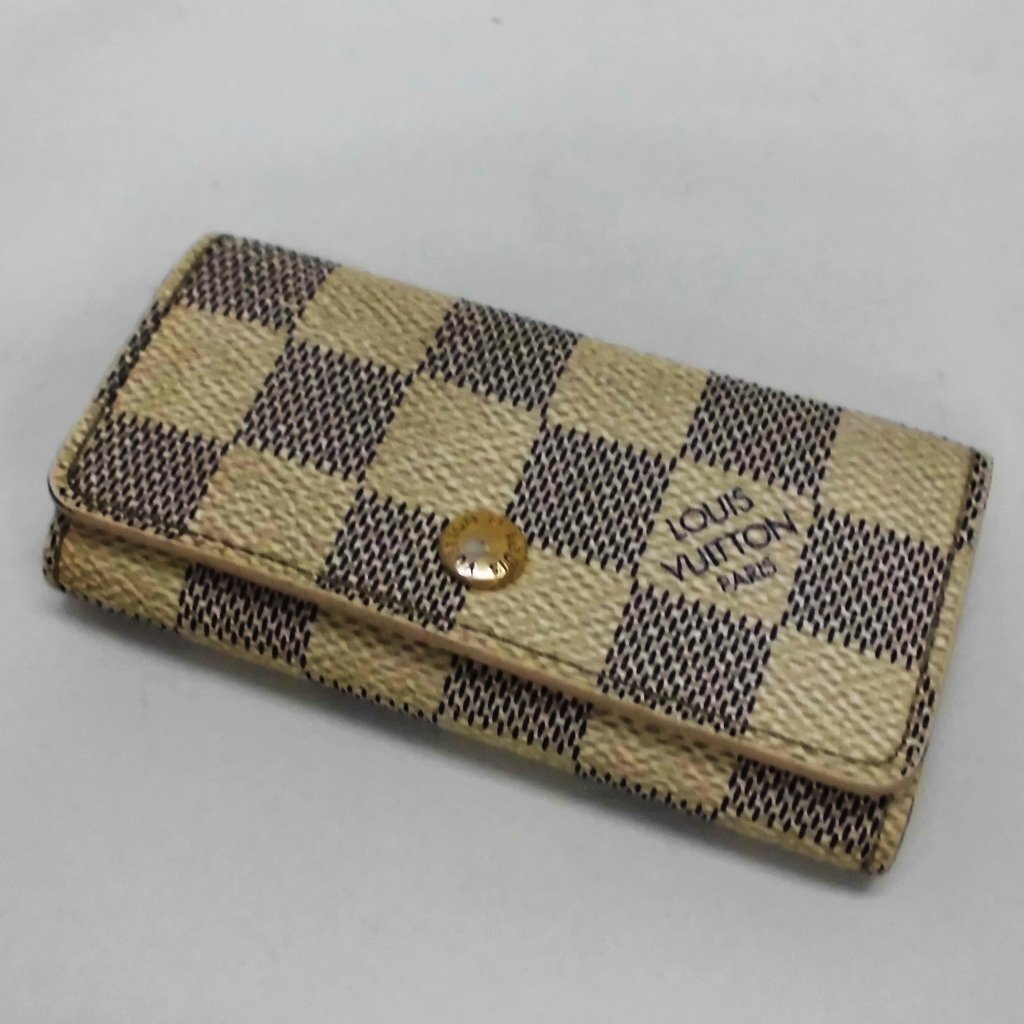 LOUIS VUITTON ルイヴィトン N60020 4連キーケース 中古品 f_b(j)