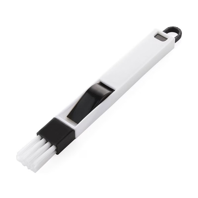 新品・未使用品 ちりとり付き 窓溝ブラシ １本 ミニ ちり取りセット 隙間ブラシ 多機能ブラシ 隙間掃除ツール 溝ブラシ クリーナーブラシ