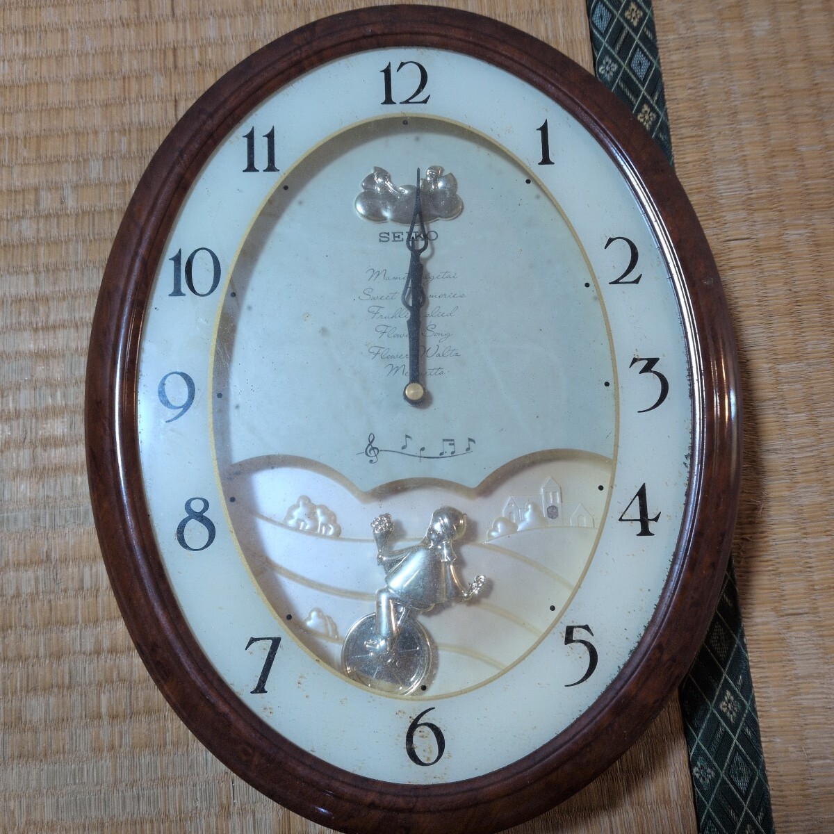 昭和レトロ SEIKO 掛け時計 メロディ