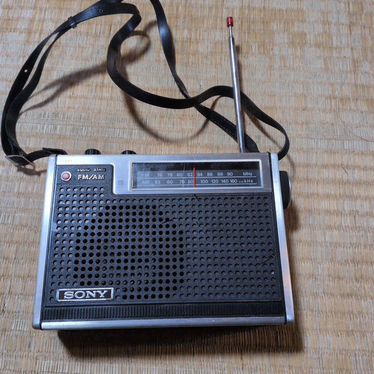 ソニー ラジオ ICF-5200 2BAND 当時物