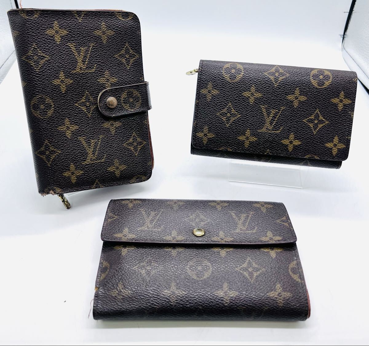 LOUIS VUITTON ルイヴィトン 財布3点まとめ M61202/M61736/M61207