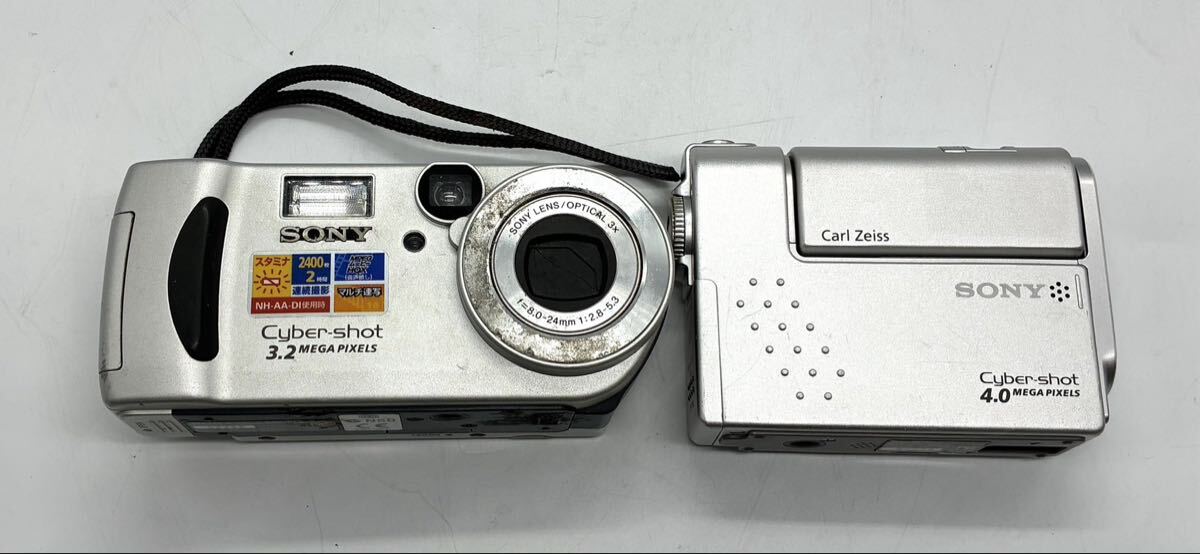 SONY ソニー カメラ Cyber shot3.2MEGAPIXELS 4.0MEGAPIXELS 昭和レトロ おまとめ