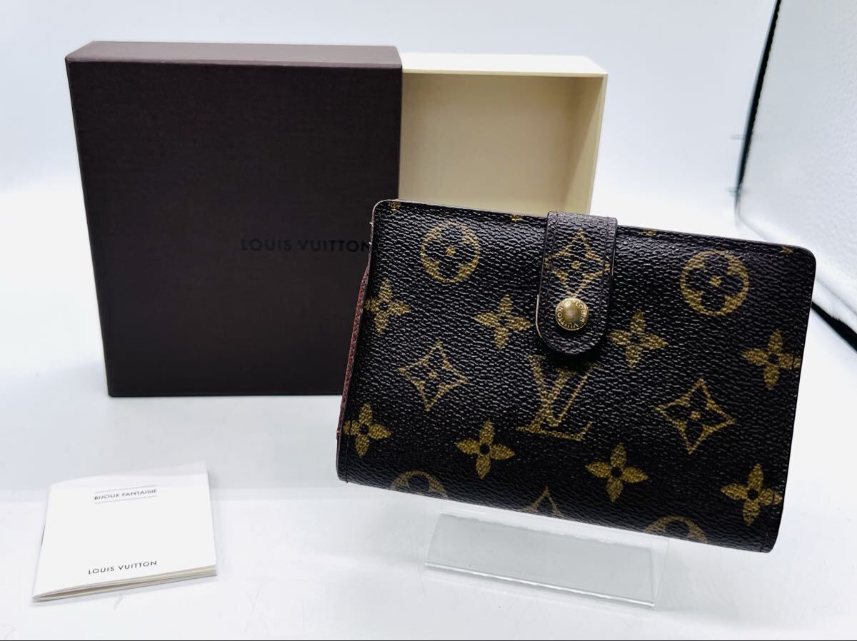 LOUIS VUITTON ルイヴィトン モノグラム ポルトモネ ビエ ヴィエノワ 二つ折り財布 ウォレット M61663/TH0016
