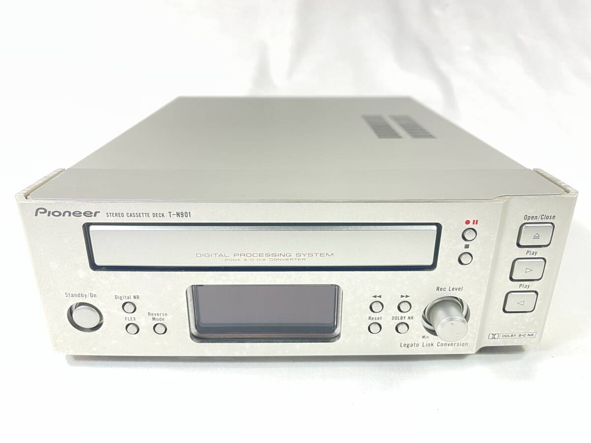ＰＩＯＮＥＥＲ　Ｔ－Ｎ９０１　オートリバースカセットデッキ　デジタルノイズリダクション搭載　ベルト交換済　パイオニア