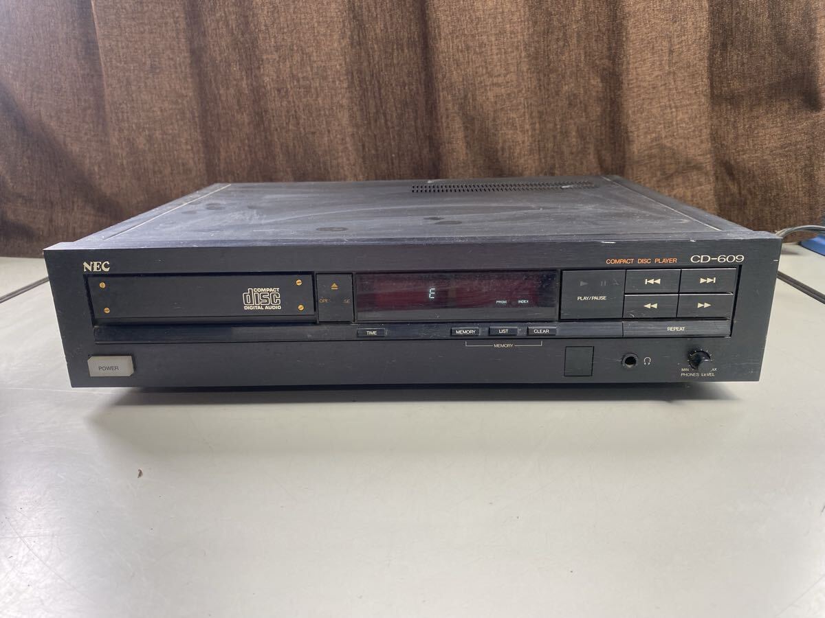 NEC CD−609 コンパクトディスクプレーヤー　