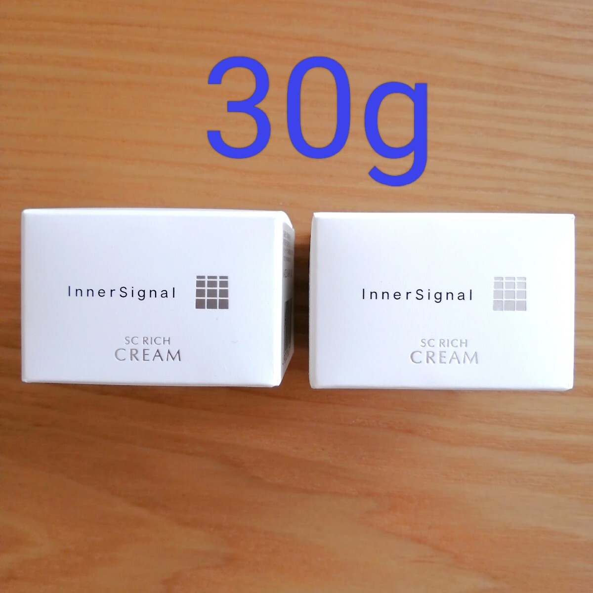 SCリッチクリーム (保湿クリーム) 30g×2個 ● 大塚製薬 ● インナーシグナル