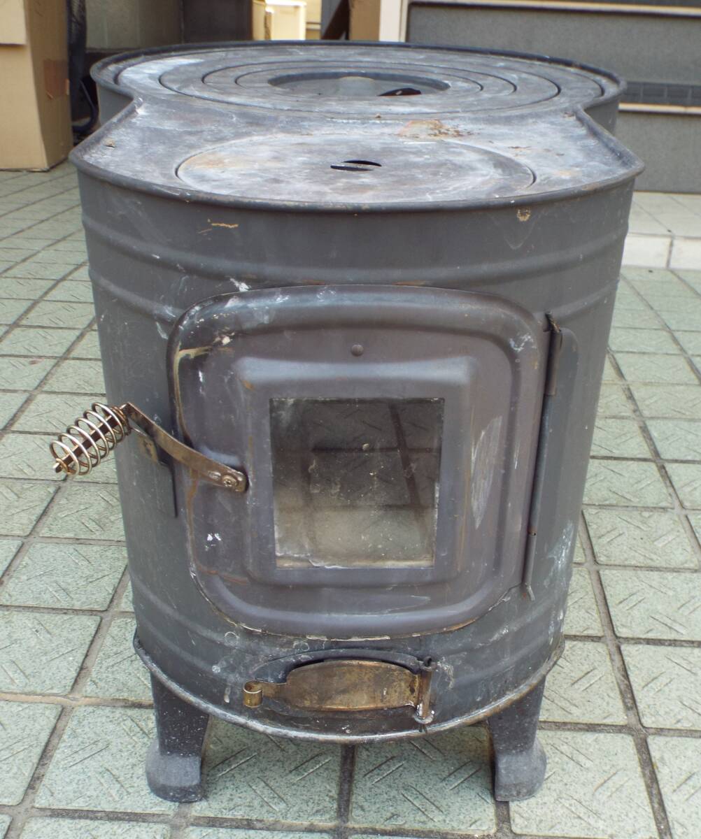中古　★ 　ホンマ製作所　　時計型薪ストーブ