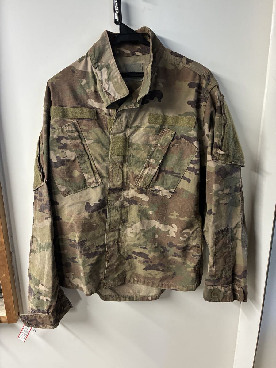ミリタリージャケット 迷彩 カモフラージュ コンバットジャケット　実物　貴重　コレクション　 アメリカ軍