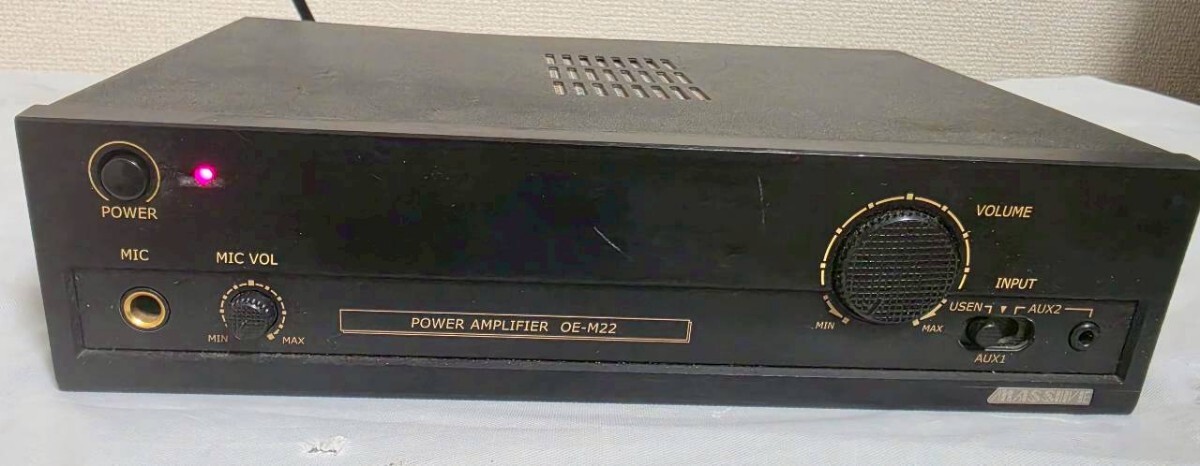 オースミ電機 MASSIVE POWER AMPLIFIER OE-M22