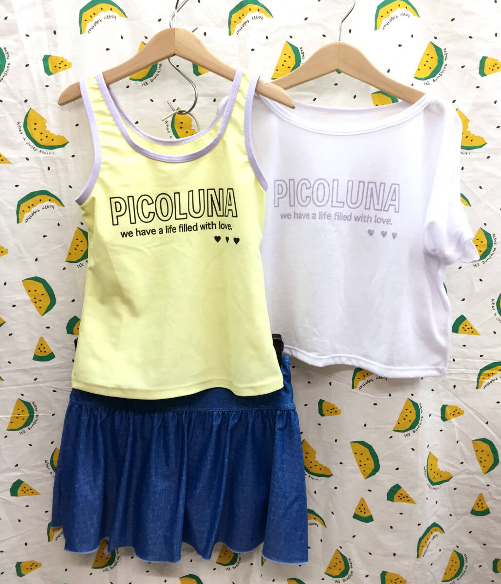 *。o♪良好★とっても可愛いレジャーセパレート水着セット★キッズジュニアティーンズ140