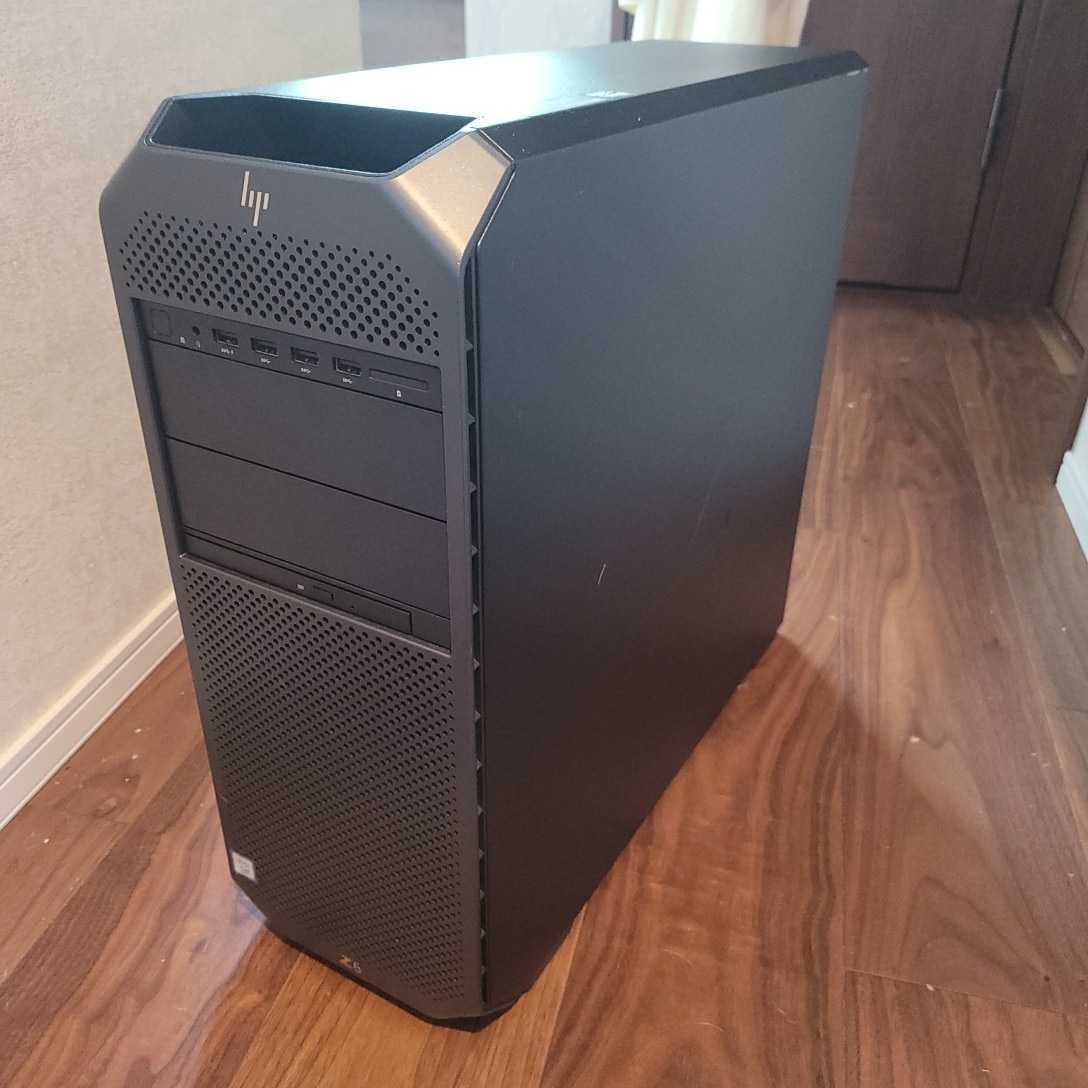  HP Z6 G4 第2世代 XEON 24コア 512GB SSD 64GBMEM Quadro RTX4000