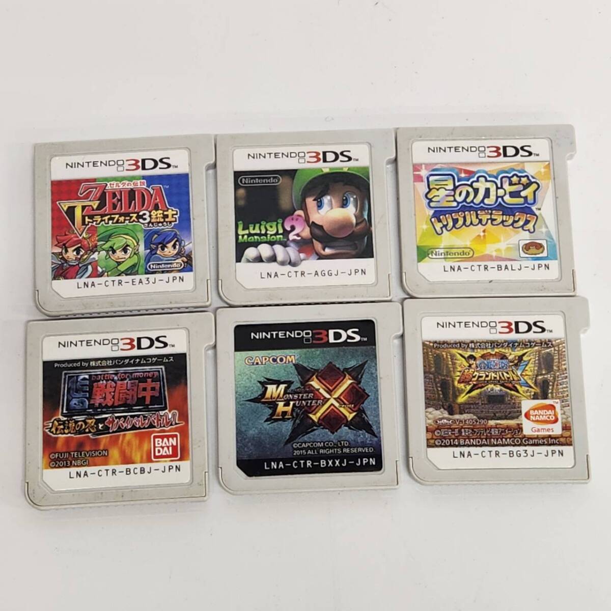 任天堂3DSソフト　おまとめ　6本　Nintendo 3DS