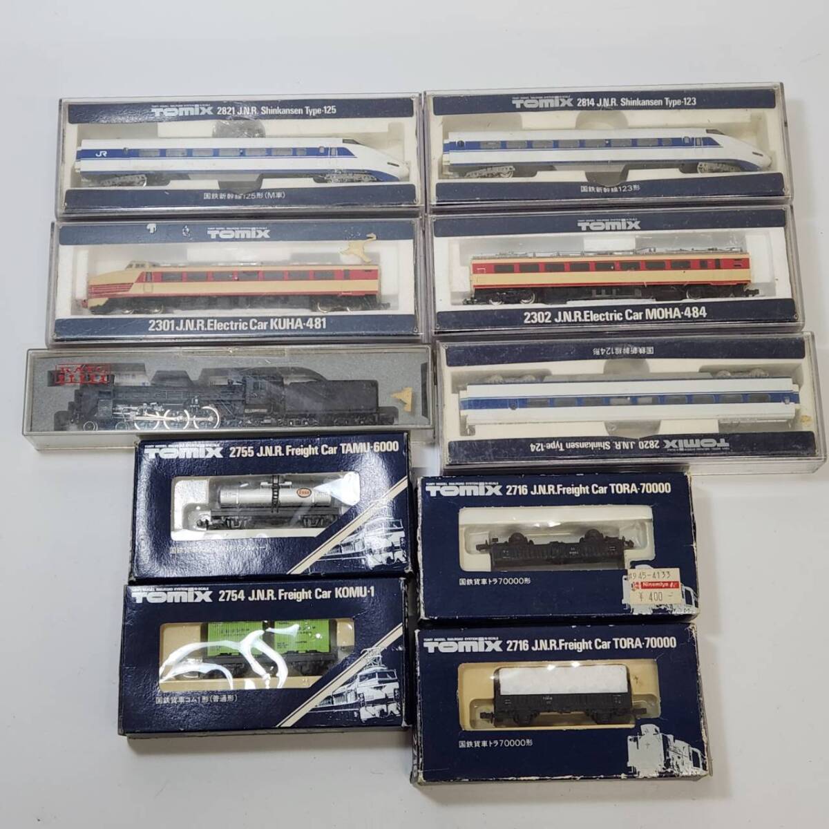Nゲージ【おまとめ】車両 パワーユニット kato 8007 c57 tomix 2755 tomix 2754 レールなど