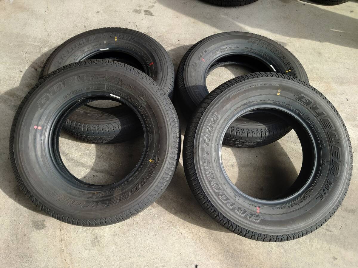【JB64 新車外し 4本】 BRIDGESTONE ブリヂストン DUELER H/L 195/80R15 2025年 ジムニー等