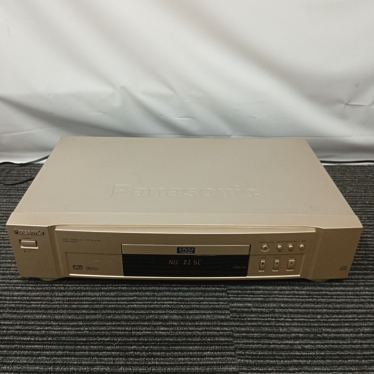 usC-476 Panasonic パナソニック DVDプレーヤー DVD-A270 動作品 再生確認済