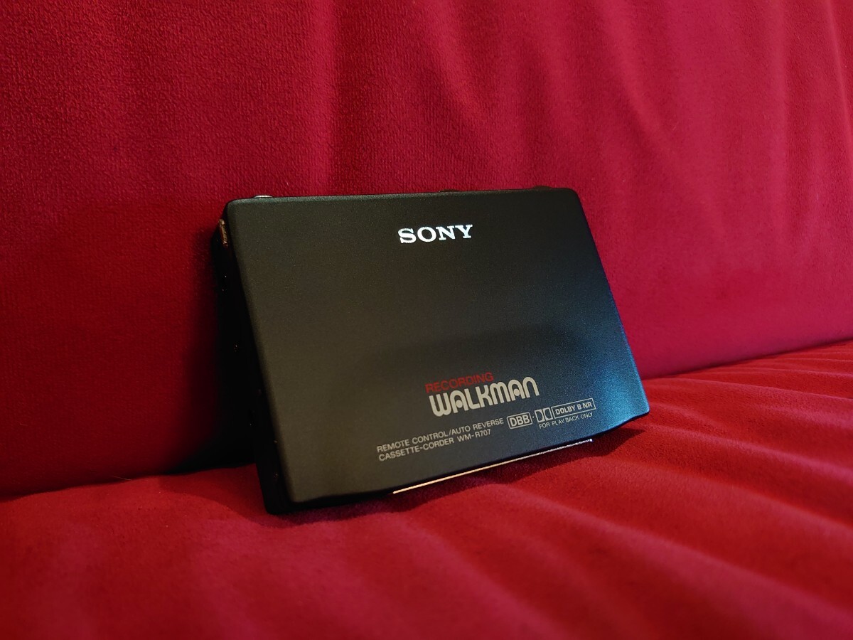 【SONY】WM-R707 WALKMAN PORTABLE CASSETTE RECORDER ソニー ウォークマン カセットレコーダー カセットプレーヤー