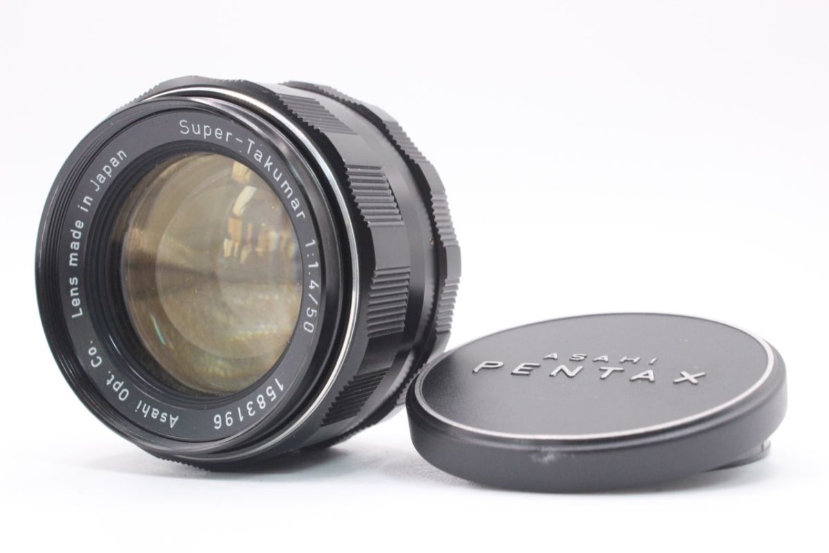 ★希少品★ ペンタックス PENTAX Super-Takumar 50mm F1.4 前期 8枚玉 #4102@a RO4647