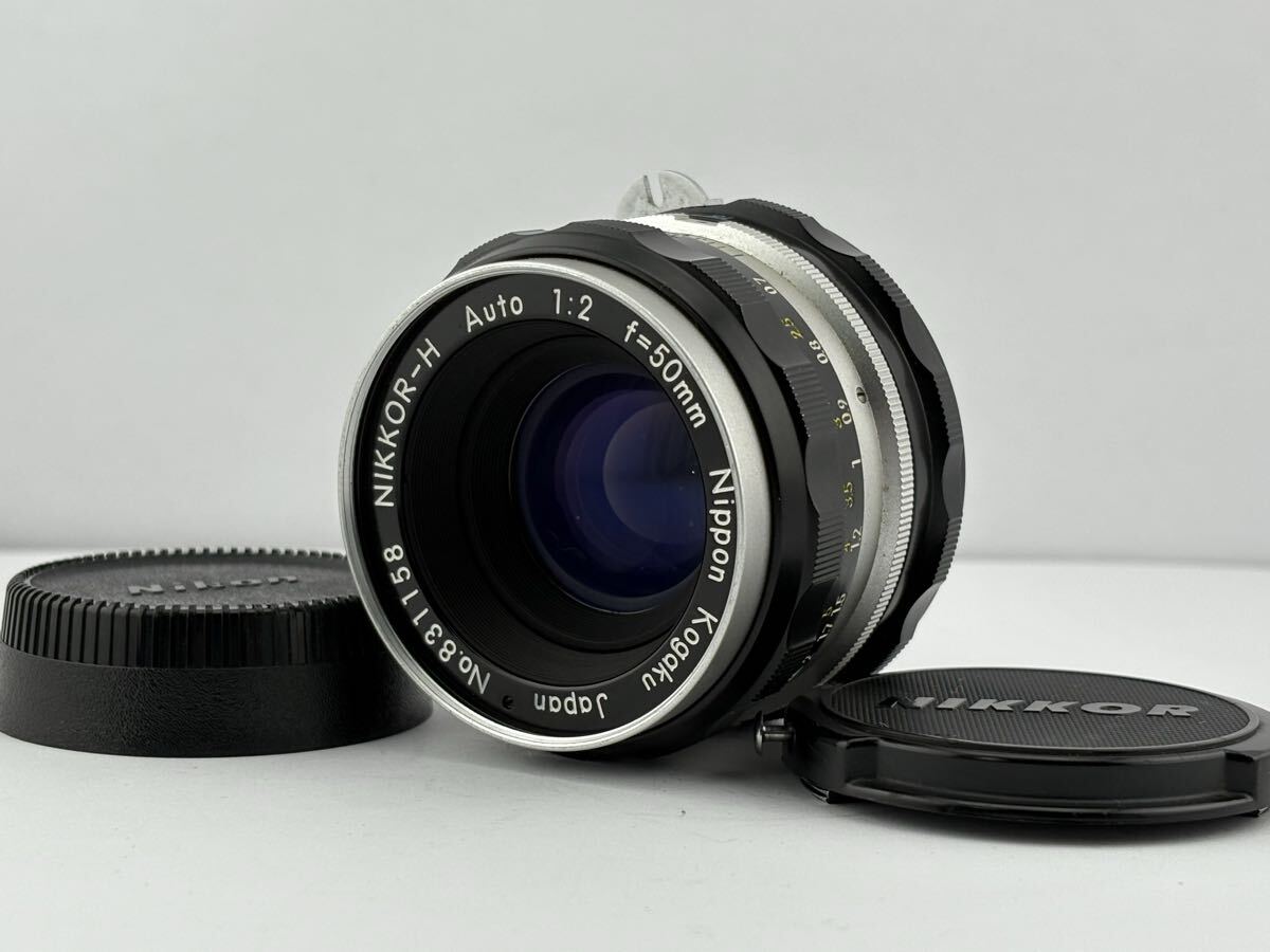 ★ニコンNikon 非Ai NIKKOR-H Auto 50mm F2 #0504-10 1712