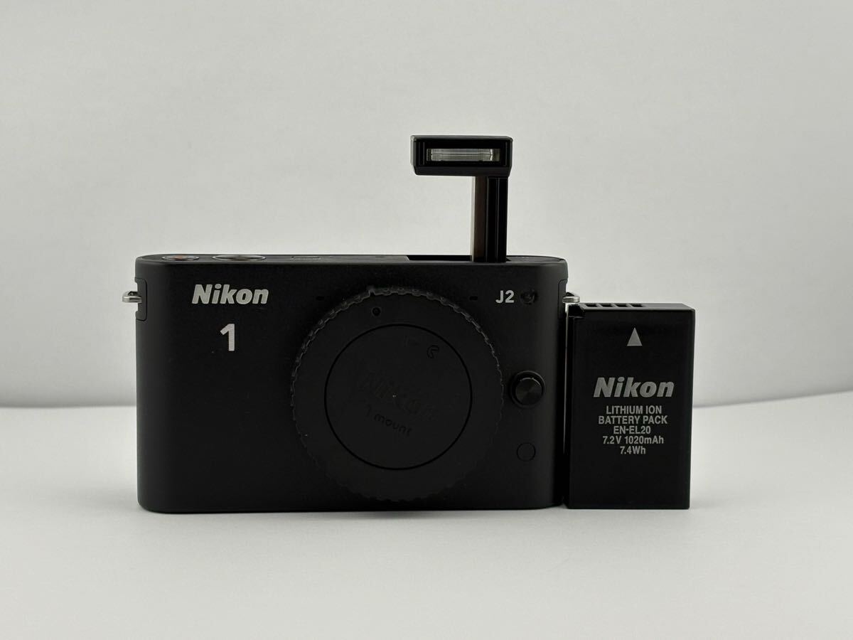 ★ニコンNikon 1 J2 ニコン ミラーレス一眼カメラ ボディ ブラック #0509-1 1734