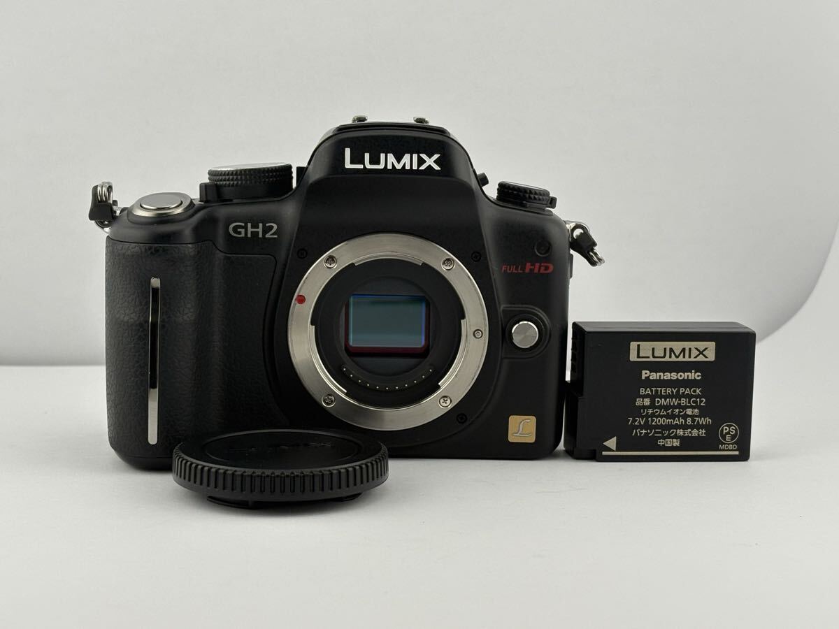 ★パナソニックPanasonic LUMIX DMC GH2 ボディ ブラック #0514-16 1778