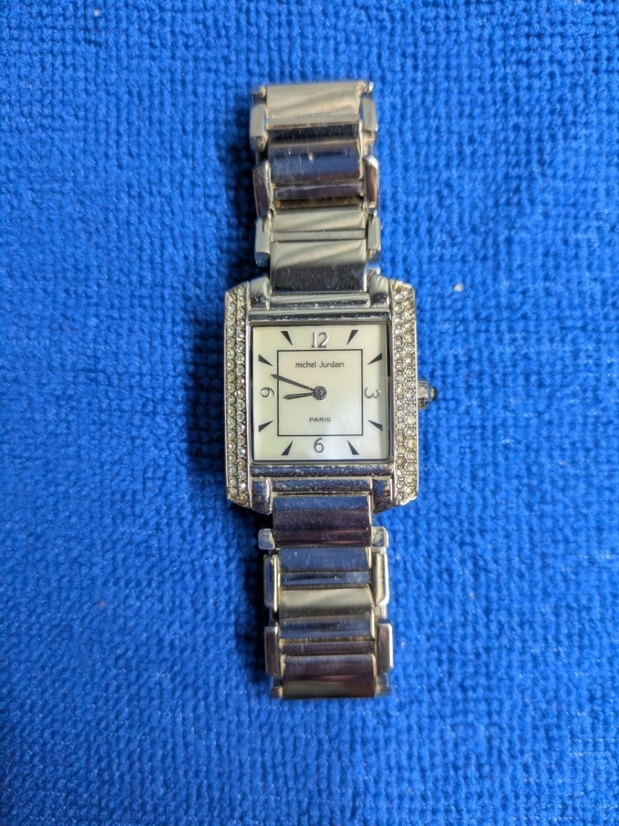 [1円スタート]Michel Jurdain ミッシェルジョルダン EG-7101 防水 腕時計