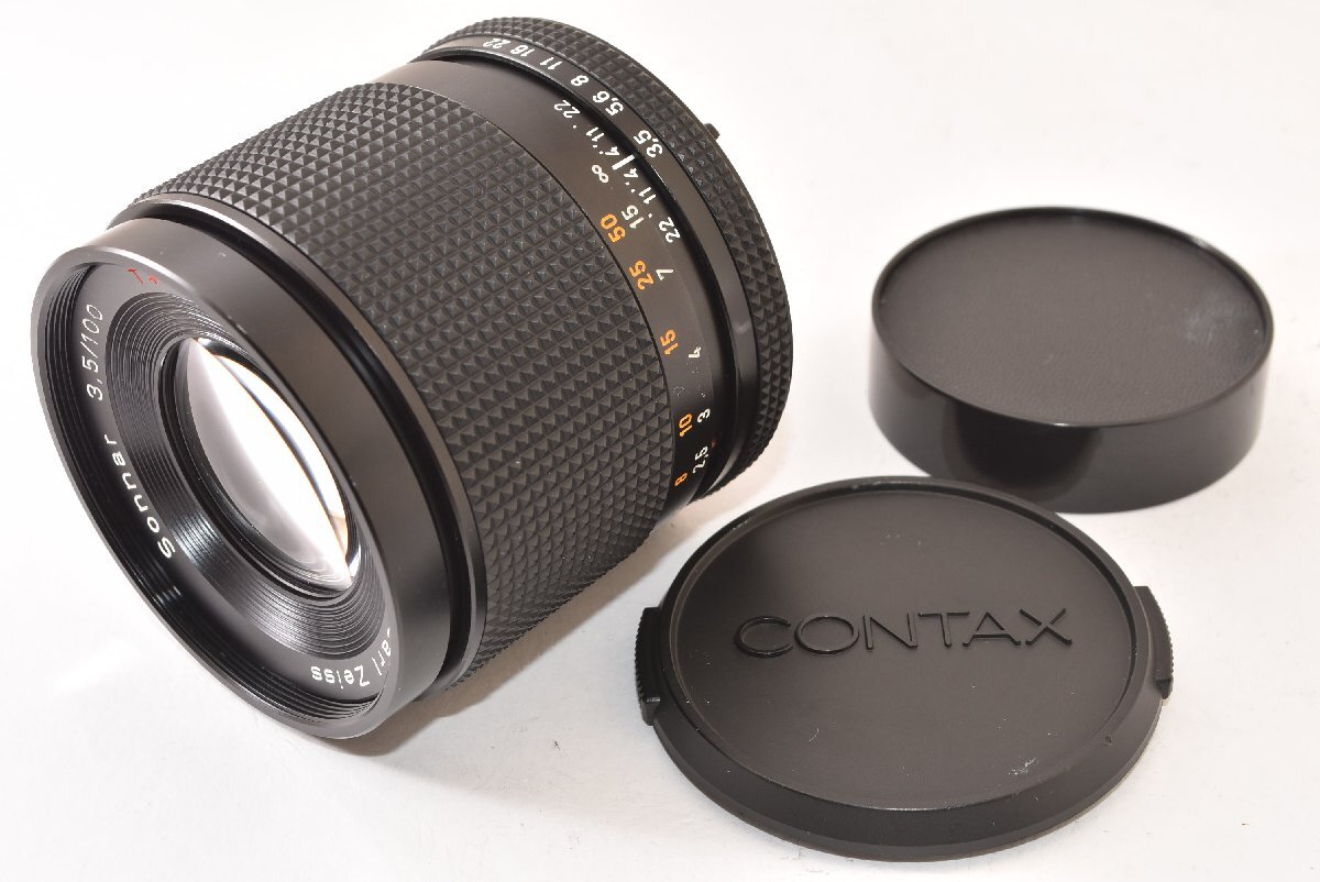 ★美品★ CONTAX コンタックス Carl Zeiss Sonnar T* 100mm F3.5 AEJ 2605060