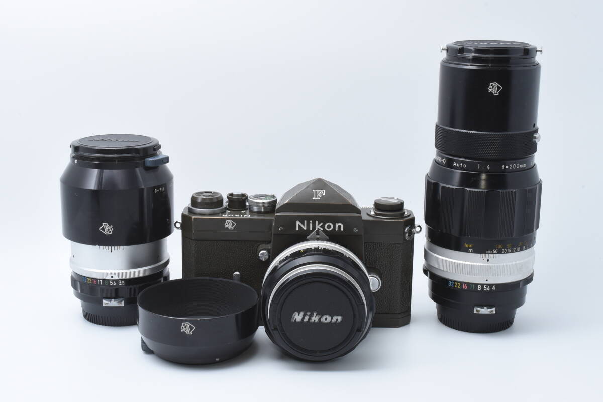 ★希少★ ニコン Nikon F トリプルレンズセット（航空自衛隊仕様）