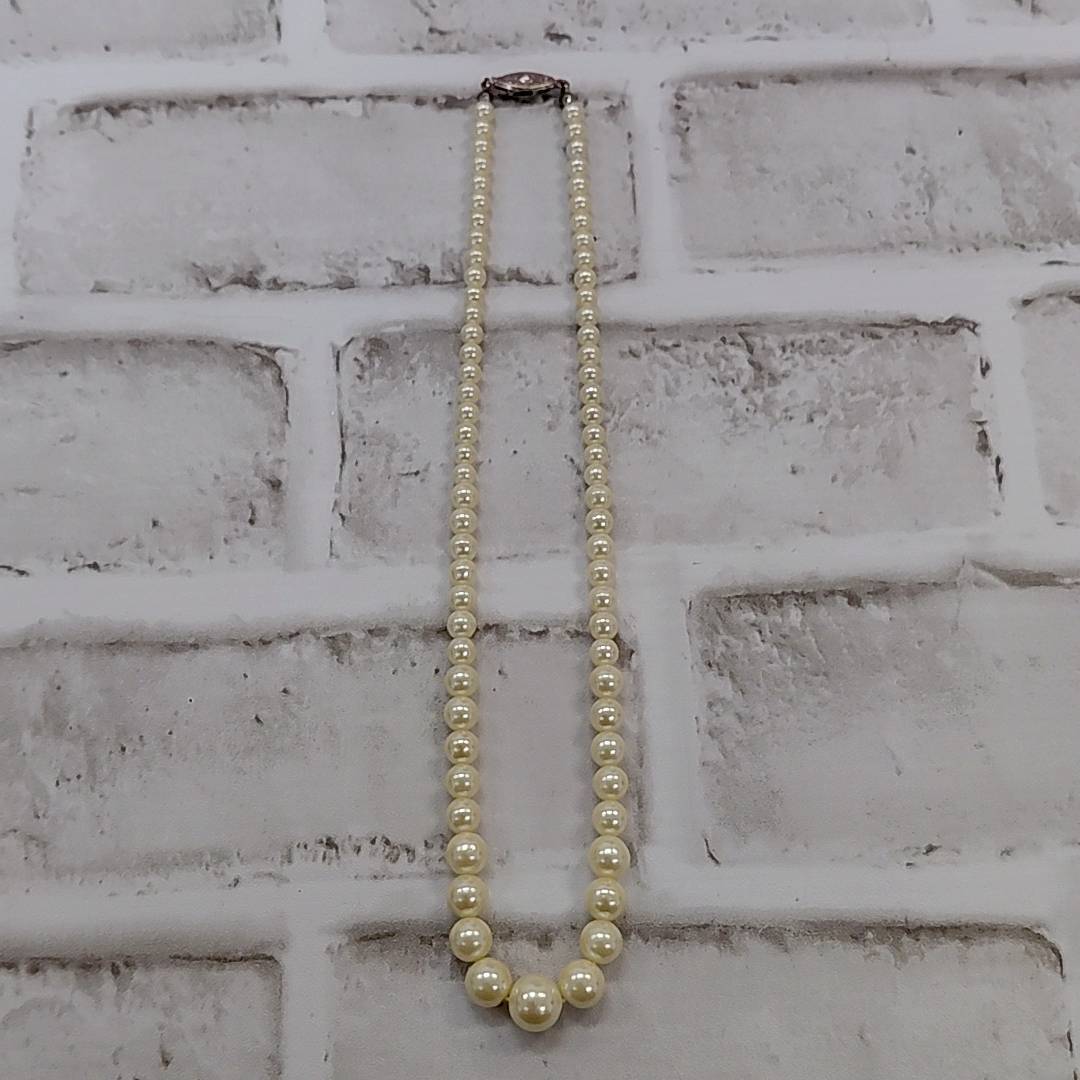 【☆T0516】⑦ パールネックレス アクセサリー ファッション 総重量：約12.9g