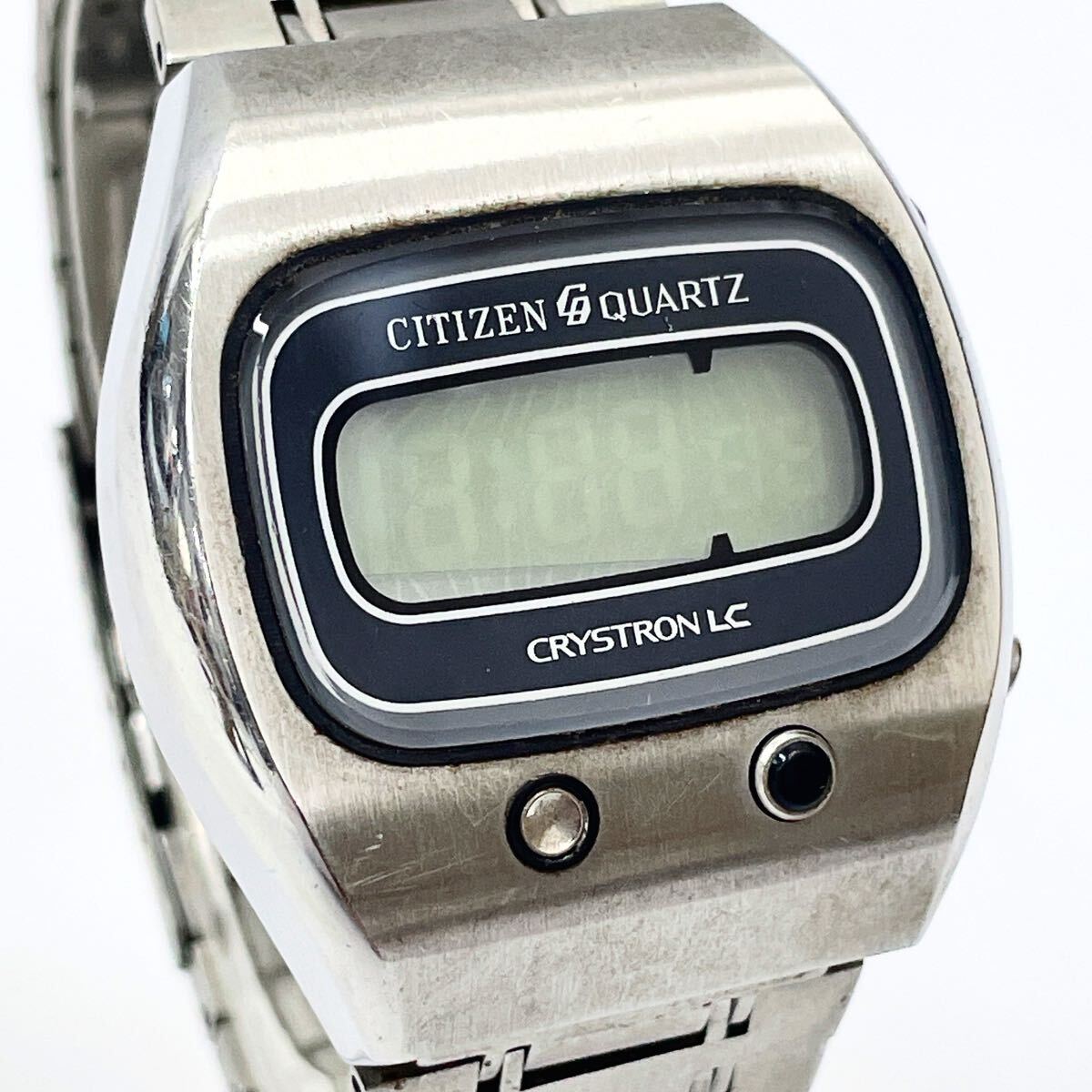 CITIZEN シチズン CRYSTRON クリストロン 4-095197 デジタル クオーツ　メンズ 腕時計
