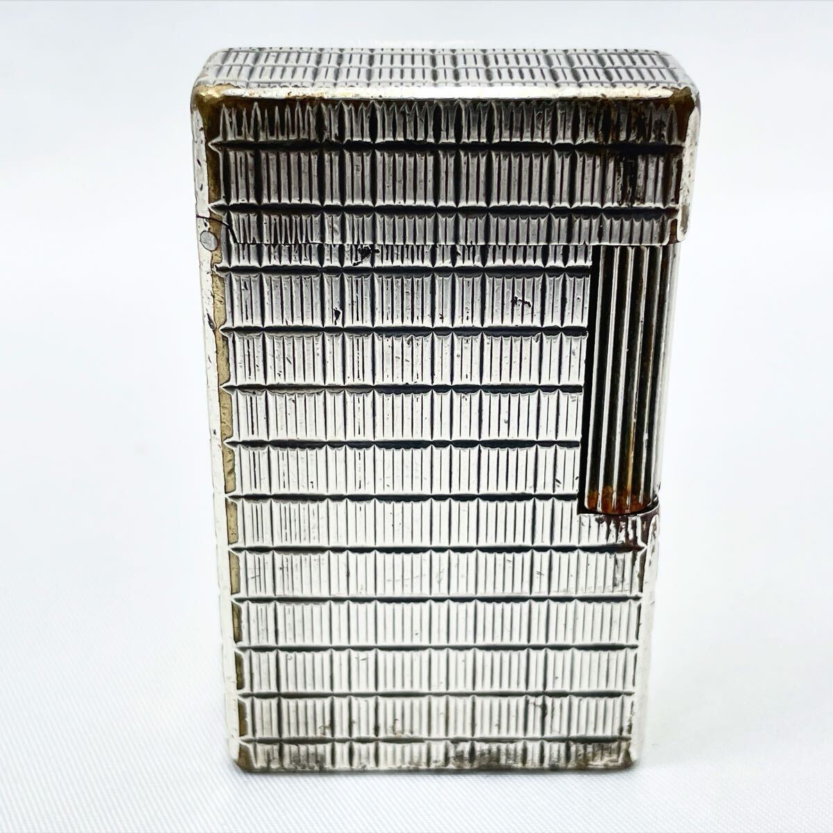 S.T.Dupont デュポン ライン1 ガスライター シルバーカラー サイズ:58×36mm 喫煙具 ライター