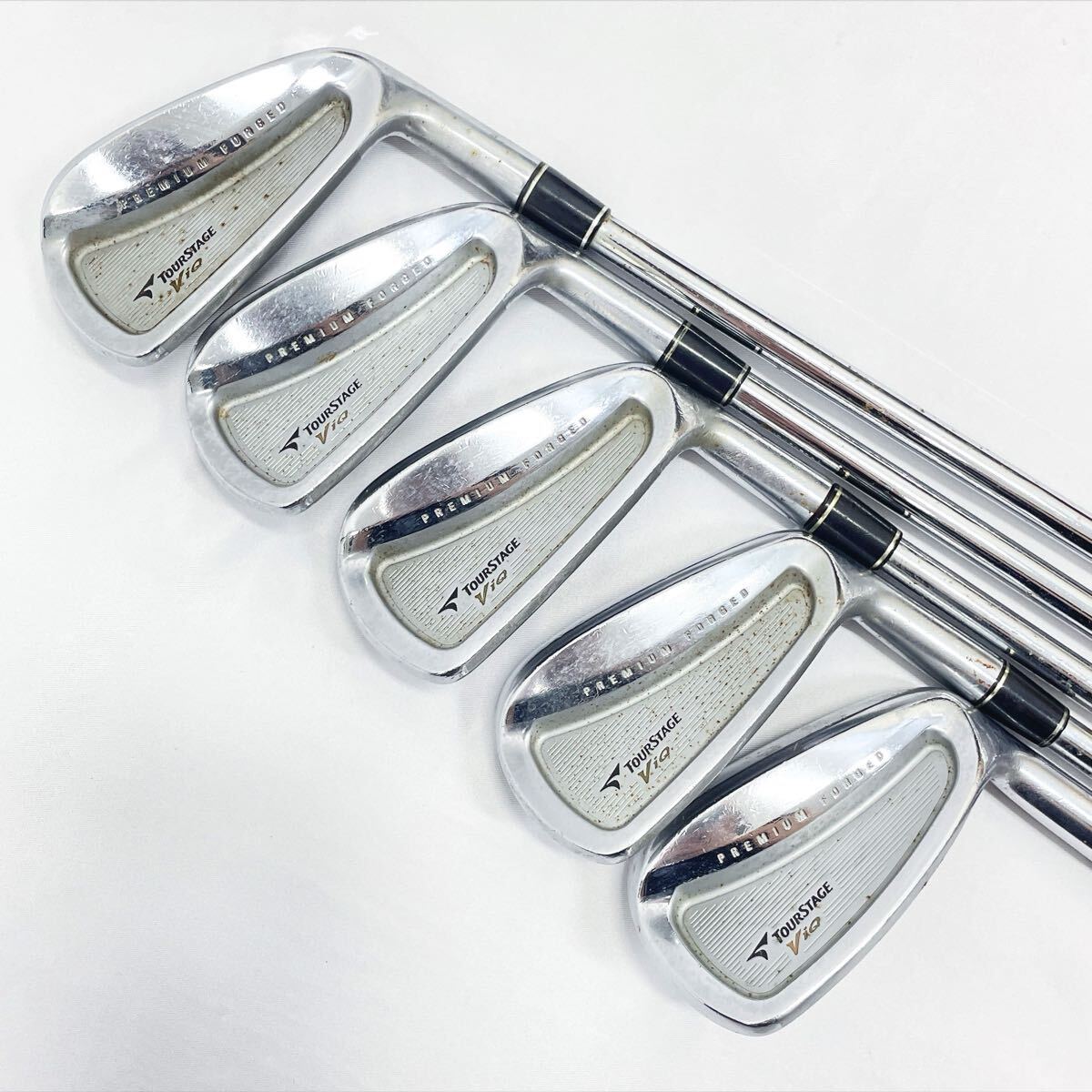 2220421 TOURSTAGE ツアーステージ　ViQ アイアン　N.S.Pro950GH Flex S 4/6/7/8/P 5本　右利き