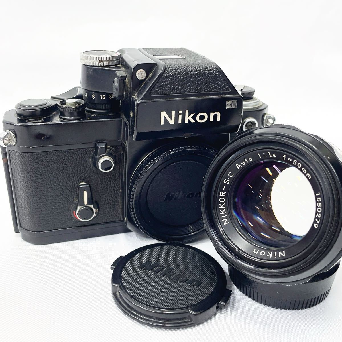 ニコン Nikon F2 フォトミック DP-1 一眼レフフィルムカメラ ブラック NIKKOR-S.C Auto 1:1.4 f=50mm 