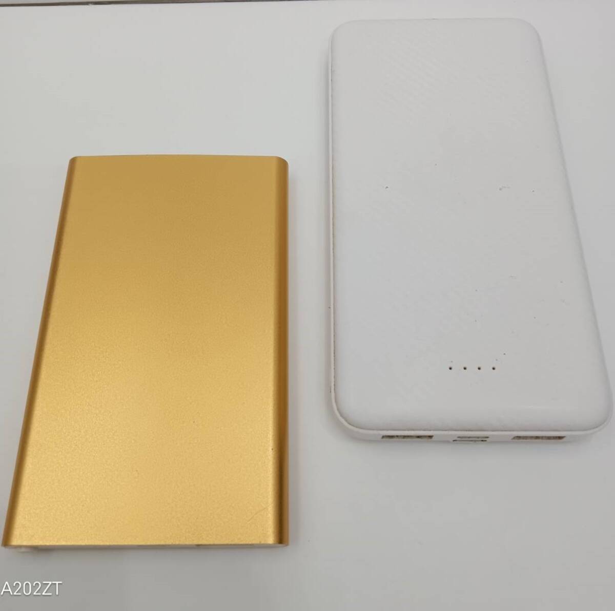 #4796 モバイルバッテリー RoHS 明誠株式会社 12000mAh/8800mAh 2点まとめ 携帯 充電器 PSEマーク