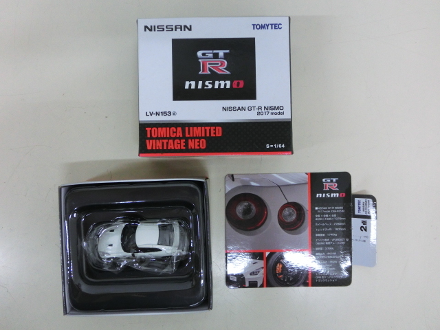5332P◇TOMYTEC トミカ リミテッドヴィンテージ NEO 1/64 LV-N153a NISSAN GT-R NISMO 2017 model ミニカー◇未使用